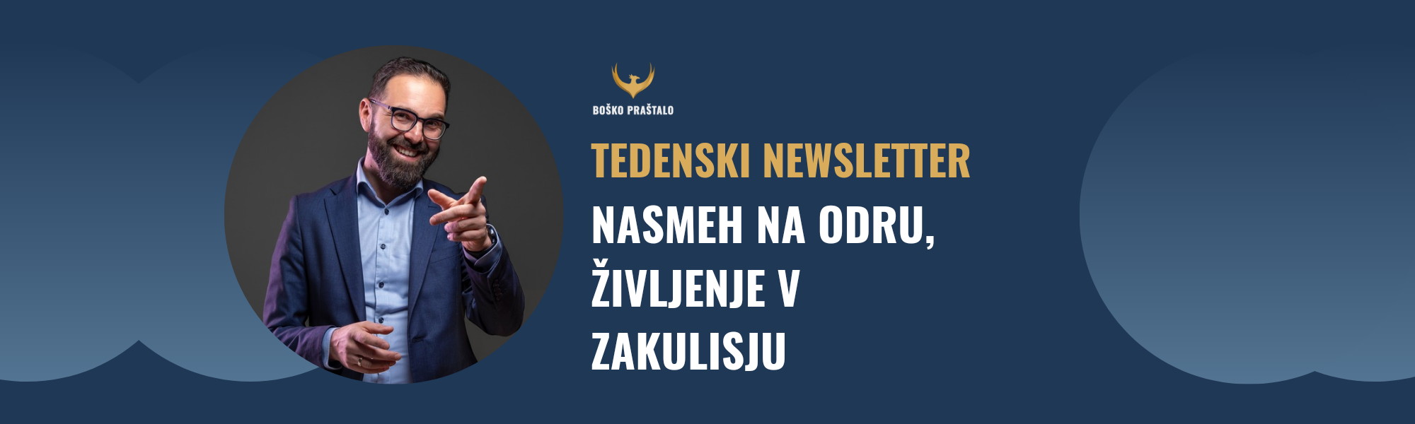Nasmeh na odru in življenje v zakulisju